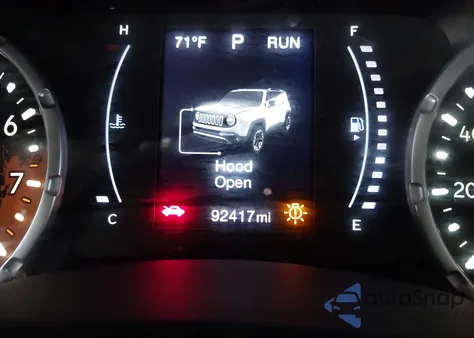 2017 Jeep Renegade Latitude Fwd из США, поврежденный, VIN ZACCJABB8HPF84295